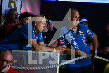 2022-10-18 - KREMER Michel (nld), Coronel Dakar Team, Century CR6, portrait during the General Briefing of the Andalucia Rally 2022, 4th round of the 2022 FIA World Rally-Raid Championship, on October 18, 2022 in Sevilla, Spain - AUTO - ANDALUCIA RALLY 2022 - RALLY - MOTORS
