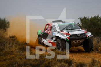 2022-10-19 - 202 AL RAJHI Yazeed (sau), VON ZITZEWITZ Dirk (ger), Overdrive Racing, Toyota DKR Hilux, FIA W2RC, Auto, action during the Prologue of the Andalucia Rally 2022, 4th round of the 2022 FIA World Rally-Raid Championship, on October 19, 2022 in Sevilla, Spain - AUTO - ANDALUCIA RALLY 2022 - RALLY - MOTORS