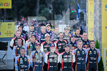 2022-10-20 -  Drivers photo in Salou - FIA WORLD RALLY CHAMPIONSHIP -WRC-RALLYRACC-CATALUNYA RALLY DE ESPANA 2022 - RALLY - MOTORS