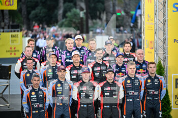 2022-10-20 - Drivers photo in Salou - FIA WORLD RALLY CHAMPIONSHIP -WRC-RALLYRACC-CATALUNYA RALLY DE ESPANA 2022 - RALLY - MOTORS