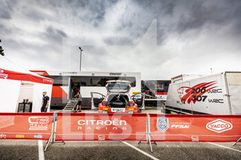 2022-10-19 - 20 ROSSEL Yohan (fra), SARREAUD Valentin (fra), Citroen C3, action during the RACC Rally Catalunya de Espana, 12th round of the 2022 WRC World Rally Car Championship, from October 20 to 23, 2022 at Salou, Spain - AUTO - WRC - RACC RALLY CATALUNYA DE ESPANA 2022 - RALLY - MOTORS