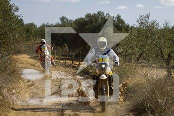 2022-10-22 - 77 BENAVIDES Luciano (arg), Husqvarna Factory Racing, Husqvarna 450 Rally Factory, FIM W2RC, Moto, action during the Stage 3 of the Andalucia Rally 2022, 4th round of the 2022 FIA World Rally-Raid Championship, on October 22, 2022 in Sevilla, Spain - AUTO - ANDALUCIA RALLY 2022 - RALLY - MOTORS