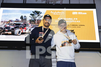 2022-10-22 - 402 BACIUSKA Rokas (ltu), VIDAL Orial (spa), South Racing Can-AM, BRP Can-AM Maverick XRS Turbo, FIA W2RC, Auto, portrait during the Stage 3 of the Andalucia Rally 2022, 4th round of the 2022 FIA World Rally-Raid Championship, on October 22, 2022 in Sevilla, Spain - AUTO - ANDALUCIA RALLY 2022 - RALLY - MOTORS