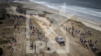 2022-10-23 - 202 AL RAJHI Yazeed (sau), VON ZITZEWITZ Dirk (ger), Overdrive Racing, Toyota DKR Hilux, FIA W2RC, Auto, action during the Stage 4 of the Andalucia Rally 2022, 4th round of the 2022 FIA World Rally-Raid Championship, on October 23, 2022 in Sevilla, Spain - AUTO - ANDALUCIA RALLY 2022 - RALLY - MOTORS