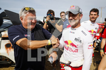 2022-10-23 - FORTIN Jean-Marc, LOEB Sébastien (fra), Bahrain Raid Xtreme, Prodrive Hunter, FIA W2RC, Auto, portrait during the Stage 4 of the Andalucia Rally 2022, 4th round of the 2022 FIA World Rally-Raid Championship, on October 23, 2022 in Sevilla, Spain - AUTO - ANDALUCIA RALLY 2022 - RALLY - MOTORS