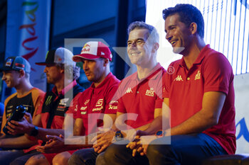 2022-10-23 - LOEB Sébastien (fra), Bahrain Raid Xtreme, Prodrive Hunter, FIA W2RC, Auto, portrait during the Official Award Giving Ceremony of the Andalucia Rally 2022, 4th round of the 2022 FIA World Rally-Raid Championship, on October 23, 2022 in Sevilla, Spain - AUTO - ANDALUCIA RALLY 2022 - RALLY - MOTORS