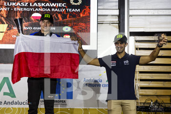 2022-10-23 - LASKAWIEC Lukasz (pol), Cobant - Energylandia Rally Team, BRP Can-Am Maverick XRS Turbo, FIA W2RC, Auto, portrait during the Official Award Giving Ceremony of the Andalucia Rally 2022, 4th round of the 2022 FIA World Rally-Raid Championship, on October 23, 2022 in Sevilla, Spain - AUTO - ANDALUCIA RALLY 2022 - RALLY - MOTORS