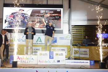 2022-10-23 - CAZALET François (fra), GRallyTeam OT3, Red Bull Off-Road Junior Team, FIA W2RC, Auto, portrait during the Official Award Giving Ceremony of the Andalucia Rally 2022, 4th round of the 2022 FIA World Rally-Raid Championship, on October 23, 2022 in Sevilla, Spain - AUTO - ANDALUCIA RALLY 2022 - RALLY - MOTORS