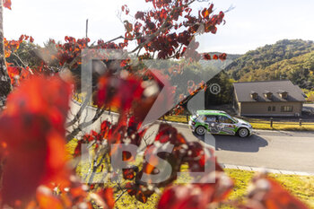 2022-11-10 - 21 LINDHOLM Emil (fin), HAMALAINEN Reeta (fin), Toksport WRT 2, Skoda Fabia Evo, action during the Rally Japan 2022, 13th round of the 2022 WRC World Rally Car Championship, from November 10 to 13, 2022 at Nagoya, Japan - AUTO - WRC - RALLY JAPAN 2022 - RALLY - MOTORS