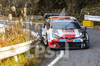 11/11/2022 - 01 OGIER Sebastien (fra), LANDAIS Vincent (far), Toyota Gazoo Racing WRT, Toyota GR Yaris Rally 1, action during the Rally Japan 2022, 13th round of the 2022 WRC World Rally Car Championship, from November 10 to 13, 2022 at Nagoya, Japan - AUTO - WRC - RALLY JAPAN 2022 - RALLY - MOTORI