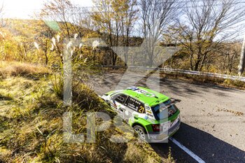 11/11/2022 - 21 LINDHOLM Emil (fin), HAMALAINEN Reeta (fin), Toksport WRT 2, Skoda Fabia Evo, action during the Rally Japan 2022, 13th round of the 2022 WRC World Rally Car Championship, from November 10 to 13, 2022 at Nagoya, Japan - AUTO - WRC - RALLY JAPAN 2022 - RALLY - MOTORI