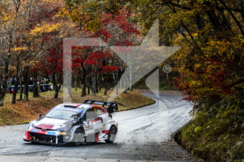 11/11/2022 - 01 OGIER Sebastien (fra), LANDAIS Vincent (far), Toyota Gazoo Racing WRT, Toyota GR Yaris Rally 1, action during the Rally Japan 2022, 13th round of the 2022 WRC World Rally Car Championship, from November 10 to 13, 2022 at Nagoya, Japan - AUTO - WRC - RALLY JAPAN 2022 - RALLY - MOTORI