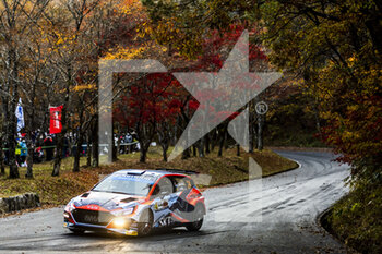 11/11/2022 - 24 MUNSTER Gregoire (lux), LOUKA Louis (bel), Hyundai i20N, action during the Rally Japan 2022, 13th round of the 2022 WRC World Rally Car Championship, from November 10 to 13, 2022 at Nagoya, Japan - AUTO - WRC - RALLY JAPAN 2022 - RALLY - MOTORI