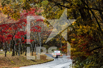 11/11/2022 - 30 FUKUNAGA Osamu (jpn), SAIDA Misako (jpn), Skoda Fabia Evo, action during the Rally Japan 2022, 13th round of the 2022 WRC World Rally Car Championship, from November 10 to 13, 2022 at Nagoya, Japan - AUTO - WRC - RALLY JAPAN 2022 - RALLY - MOTORI