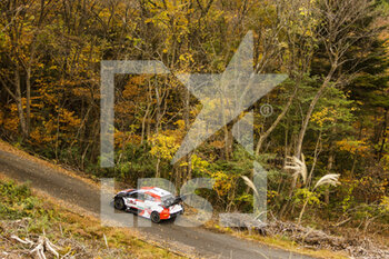 13/11/2022 - 01 OGIER Sebastien (fra), LANDAIS Vincent (far), Toyota Gazoo Racing WRT, Toyota GR Yaris Rally 1, action during the Rally Japan 2022, 13th round of the 2022 WRC World Rally Car Championship, from November 10 to 13, 2022 at Nagoya, Japan - AUTO - WRC - RALLY JAPAN 2022 - RALLY - MOTORI