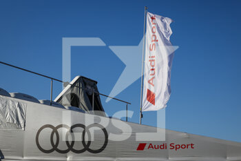 2022-12-28 - Team Audi Sport, illustration during the Dakar 2023’s Administrative and Technical scrutineering, from December 28 to 30, 2022 at Sea Camp near Yanbu, Saudi Arabia - AUTO - DAKAR 2023 - SCRUTINEERING - RALLY - MOTORS