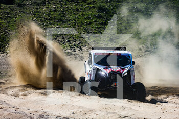 2022-12-29 - 335 DEL RIO Lucas (chl), JACOMY BRUNO (arg), South Racing Can-AM, BRP, SSV, action during the Private test of the Dakar 2023, from December 28 to 29, 2022 near Yanbu, Saudi Arabia - AUTO - DAKAR 2023 - PRIVATE TESTS - RALLY - MOTORS