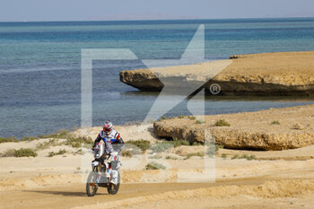 2022-12-31 - 75 LECONTE Edouard (fra), Team Dumontier Racing, KTM, Moto, action during the Prologue of the Dakar 2023, on December 31, 2022 near Yanbu, Saudi Arabia - AUTO - DAKAR 2023 - PROLOGUE - RALLY - MOTORS