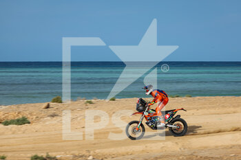 2022-12-31 - 39 MELOT Benjamin (fra), Team Esprit KTM, KTM, Moto, Original by Motul, action during the Prologue of the Dakar 2023, on December 31, 2022 near Yanbu, Saudi Arabia - AUTO - DAKAR 2023 - PROLOGUE - RALLY - MOTORS