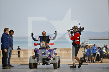 2022-12-31 - 167 AHLI Abdulaziz (are), A.Ahli92Racing, Yamaha, Quad, action during the Starting podium ceremony of the Dakar 2023, on December 31, 2022 near Yanbu, Saudi Arabia - AUTO - DAKAR 2023 - PODIUM START - RALLY - MOTORS