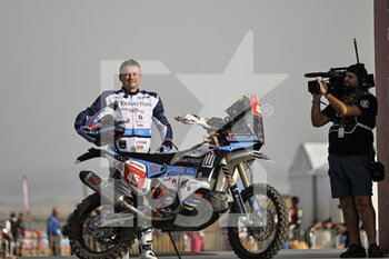 2022-12-31 - 45 PABISKA David (cze), SP Moto Bohemia Racing Team, KTM, Moto, Original by Motul, action during the Starting podium ceremony of the Dakar 2023, on December 31, 2022 near Yanbu, Saudi Arabia - AUTO - DAKAR 2023 - PODIUM START - RALLY - MOTORS