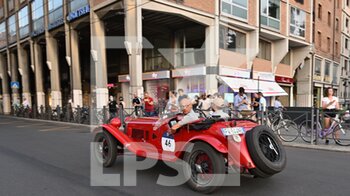 2022-06-17 - Andrea Vesco and Fabio Salvinelli won the 1000 Miglia 2022. The crew number 46, aboard the 1929 Alfa Romeo 6C 1750 SS ZAGATO
Location: Parma  - 1000MIGLIA - HISTORIC - MOTORS