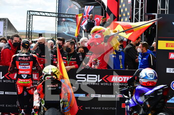 2022-04-09 - N°19 Alvaro Bautista ESP  Ducati Panigale V4R ARUBA.IT Racing - Ducati - PIRELLI ARAGON ROUND - FIM SUPERBIKE WORLD CHAMPIONSHIP 2022 - RACE 1 - SUPERBIKE - MOTORS