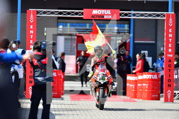2022-04-24 - N°19 Alvaro Bautista ESP  Ducati Panigale V4R ARUBA.IT Racing - Ducati - MOTUL DUTCH ROUND - FIM SUPERBIKE WORLD CHAMPIONSHIP 2022 - RACE 2 - SUPERBIKE - MOTORS
