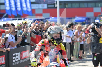 2022-06-11 - N°19 Alvaro Bautista ESP  Ducati Panigale V4R ARUBA.IT Racing - Ducati - PIRELLI EMILIA-ROMAGNA ROUND FIM SUPERBIKE WORLD CHAMPIONSHIP 2022 - RACE1 - SUPERBIKE - MOTORS