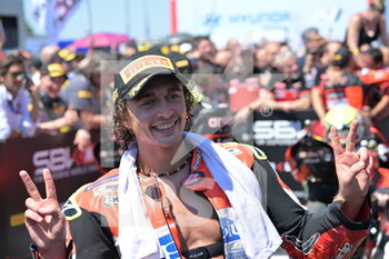 2022-06-11 - N°47 Alex Bassani  ITA  Ducati Panigale V4 R Motocorsa Racing - PIRELLI EMILIA-ROMAGNA ROUND FIM SUPERBIKE WORLD CHAMPIONSHIP 2022 - RACE1 - SUPERBIKE - MOTORS