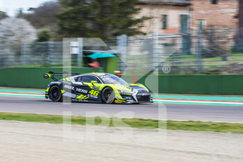 2022-04-02 - #46 Team WRT - Frédéric VERVISCH/Nico MÜLLER/Valentino ROSSI - Audi R8 LMS evo II GT3 - FANATEC GT WORLD CHALLENGE EUROPE ROUND 1 - GRAND TOURISM - MOTORS