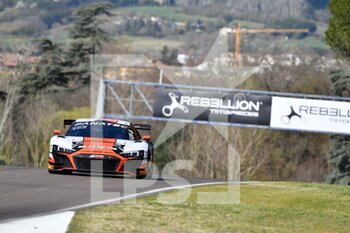 02/04/2022 -  Pre Qualifying
April 02, 2022 in Imola, Italy. Team WRT,Audi R8 LMS evo II GT3
Dries VANTHOOR,	Kelvin VAN DER LINDE,	
Charles WEERTS	 - GT FANATEC WORLD CHALLANGE ROUND 1 (DAY2) - TURISMO E GRAN TURISMO - MOTORI