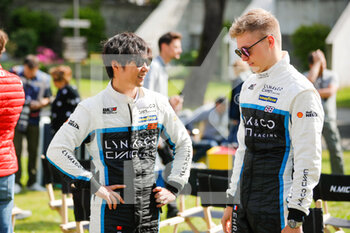 2022-05-06 - QING HUA Ma (CHN), Cyan Racing Lynk & Co, Lynk & Co 03 TCR, EHRLACHERR Yann (FRA), Cyan Performance Lynk & Co, Lynk & Co 03 TCR, portrait during the WTCR - Race of France 2022, 1st round of the 2022 FIA World Touring Car Cup, from May 7 to 8 in Pau, France - WTCR - RACE OF FRANCE 2022, 1ST ROUND OF THE 2022 FIA  - GRAND TOURISM - MOTORS