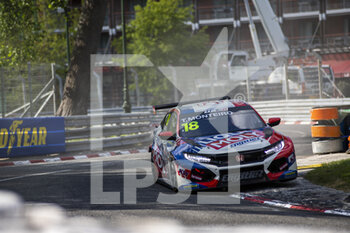 07/05/2022 - 18 MONTEIRO Tiago (PRT,) Équipe LIQUI MOLY Engstler, Honda Civic Type R TCR, action during the WTCR - Race of France 2022, 1st round of the 2022 FIA World Touring Car Cup, from May 7 to 8 in Pau, France - WTCR - RACE OF FRANCE 2022, 1ST ROUND OF THE 2022 FIA WORLD TOURING CAR CUP - TURISMO E GRAN TURISMO - MOTORI