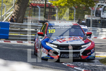 07/05/2022 - 18 MONTEIRO Tiago (PRT,) Équipe LIQUI MOLY Engstler, Honda Civic Type R TCR, action during the WTCR - Race of France 2022, 1st round of the 2022 FIA World Touring Car Cup, from May 7 to 8 in Pau, France - WTCR - RACE OF FRANCE 2022, 1ST ROUND OF THE 2022 FIA WORLD TOURING CAR CUP - TURISMO E GRAN TURISMO - MOTORI