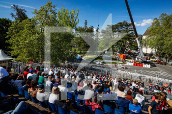 08/05/2022 - grandstands, gradins, spectators, fans 29 GIROLAMI Nestor (ARG), ALL-INKL.COM Münnich Motorsport, Honda Civic Type R TCR, 79 HUFF Rob (GBR), Zengo Motorsport, CUPRA Leon Competición, action during the WTCR - Race of France 2022, 1st round of the 2022 FIA World Touring Car Cup, from May 7 to 8 in Pau, France - WTCR - RACE OF FRANCE 2022, 1ST ROUND OF THE 2022 FIA WORLD TOURING CAR CUP  - TURISMO E GRAN TURISMO - MOTORI