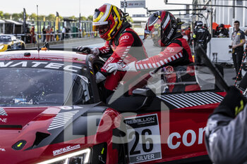 2022-05-14 - 26 Magnus Gilles (bel), Baert Nicolas (bel), Sainteloc Junior Team, Audi R8 LMS evo II GT3, action during the 2nd round of the 2022 GT World Challenge Europe Sprint Cup, from May 13 to 15 on the Circuit de Nevers Magny-Cours in Magny-Cours, France - 2ND ROUND OF THE 2022 GT WORLD CHALLENGE EUROPE SPRINT CUP - GRAND TOURISM - MOTORS