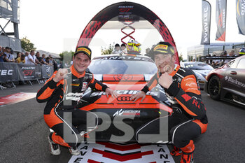 2022-05-14 - Weerts Charles (bel), Vanthoor Dries (bel), Team WRT, Audi R8 LMS evo II GT3, portrait during the 2nd round of the 2022 GT World Challenge Europe Sprint Cup, from May 13 to 15 on the Circuit de Nevers Magny-Cours in Magny-Cours, France - 2ND ROUND OF THE 2022 GT WORLD CHALLENGE EUROPE SPRINT CUP - GRAND TOURISM - MOTORS