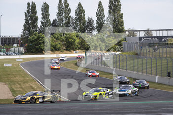 15/05/2022 - 111 Krupinski Patryk (mon), Klien Christian (aut), JP Motorsport, McLaren 720 S GT3, action with 46 Rossi Valentino (ita), Vervisch Frédéric (bel), Team WRT, Audi R8 LMS evo II GT3 during the 2nd round of the 2022 GT World Challenge Europe Sprint Cup, from May 13 to 15 on the Circuit de Nevers Magny-Cours in Magny-Cours, France - 2ND ROUND OF THE 2022 GT WORLD CHALLENGE EUROPE SPRINT CUP - TURISMO E GRAN TURISMO - MOTORI