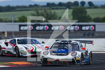 15/05/2022 - 56 Roda Giorgio (ita), Bachler Klaus (aut), Dinamic Motorsport, Porsche 911 GT3-R (991.II), action during the 2nd round of the 2022 GT World Challenge Europe Sprint Cup, from May 13 to 15 on the Circuit de Nevers Magny-Cours in Magny-Cours, France - 2ND ROUND OF THE 2022 GT WORLD CHALLENGE EUROPE SPRINT CUP - TURISMO E GRAN TURISMO - MOTORI