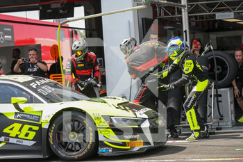 15/05/2022 - Rossi Valentino (ita), Team WRT, Audi R8 LMS evo II GT3, portrait, pit stop during the 2nd round of the 2022 GT World Challenge Europe Sprint Cup, from May 13 to 15 on the Circuit de Nevers Magny-Cours in Magny-Cours, France - 2ND ROUND OF THE 2022 GT WORLD CHALLENGE EUROPE SPRINT CUP - TURISMO E GRAN TURISMO - MOTORI