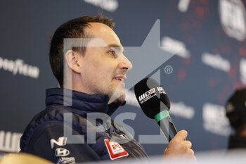 2022-05-26 - MICHELISZ Norbert (HUN), BRC Hyundai N Squadra Corse, Hyundai Elantra N TCR, portrait, conference de presse, press conference, during the WTCR - Race of Germany 2022, 2nd round of the 2022 FIA World Touring Car Cup, on the Nurburgring Nordschleife from May 26 to 28 in Nurburg, Germany - AUTO - WTCR - RACE OF GERMANY 2022 - GRAND TOURISM - MOTORS
