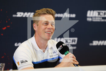 2022-05-26 - BJORK Thed (SUE), Cyan Performance Lynk & Co, Lynk & Co 03 TCR, portrait, conference de presse, press conference, during the WTCR - Race of Germany 2022, 2nd round of the 2022 FIA World Touring Car Cup, on the Nurburgring Nordschleife from May 26 to 28 in Nurburg, Germany - AUTO - WTCR - RACE OF GERMANY 2022 - GRAND TOURISM - MOTORS