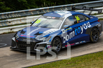 2022-05-26 - 16 MAGNUS Gilles (BEL), Comtoyou Team Audi Sport, Audi RS 3 LMS, action during the WTCR - Race of Germany 2022, 2nd round of the 2022 FIA World Touring Car Cup, on the Nurburgring Nordschleife from May 26 to 28 in Nurburg, Germany - AUTO - WTCR - RACE OF GERMANY 2022 - GRAND TOURISM - MOTORS