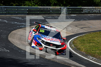 2022-05-26 - 18 MONTEIRO Tiago (PRT,) LIQUI MOLY Engstler, Honda Civic Type R TCR, action during the WTCR - Race of Germany 2022, 2nd round of the 2022 FIA World Touring Car Cup, on the Nurburgring Nordschleife from May 26 to 28 in Nurburg, Germany - AUTO - WTCR - RACE OF GERMANY 2022 - GRAND TOURISM - MOTORS