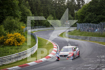 2022-05-26 - 18 MONTEIRO Tiago (PRT,) Équipe LIQUI MOLY Engstler, Honda Civic Type R TCR, action during the WTCR - Race of Germany 2022, 2nd round of the 2022 FIA World Touring Car Cup, on the Nurburgring Nordschleife from May 26 to 28 in Nurburg, Germany - AUTO - WTCR - RACE OF GERMANY 2022 - GRAND TOURISM - MOTORS