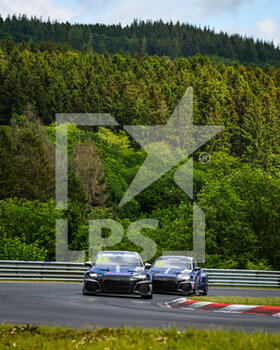 27/05/2022 - 25 BENNANI Mehdi (MAR), Team Comtoyou Audi Sport, Audi RS 3 LMS, 16 MAGNUS Gilles (BEL), Comtoyou Team Audi Sport, Audi RS 3 LMS, action during the WTCR - Race of Germany 2022, 2nd round of the 2022 FIA World Touring Car Cup, on the Nurburgring Nordschleife from May 26 to 28 in Nurburg, Germany - AUTO - WTCR - RACE OF GERMANY 2022 - TURISMO E GRAN TURISMO - MOTORI