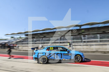 2022-06-11 - 55 QING HUA Ma (CHN), Cyan Racing Lynk & Co, Lynk & Co 03 TCR, action stand pit lane during the WTCR - Race of Hungary 2022, 3rd round of the 2022 FIA World Touring Car Cup, on the Hungaroring from June 10 to 12 in Budapest, Hungary - AUTO - WTCR - RACE OF HUNGARY 2022 - GRAND TOURISM - MOTORS