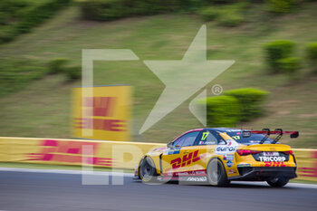 2022-06-11 - 17 BERTHON Nathanael (FRA), Comtoyou DHL Team Audi Sport, Audi RS 3 LMS, action during the WTCR - Race of Hungary 2022, 3rd round of the 2022 FIA World Touring Car Cup, on the Hungaroring from June 10 to 12 in Budapest, Hungary - AUTO - WTCR - RACE OF HUNGARY 2022 - GRAND TOURISM - MOTORS