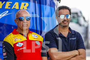 2022-06-10 - BENNANI Mehdi (MAR), Team Comtoyou Audi Sport, Audi RS 3 LMS, portrait, CORONEL Tom (NLD), Comtoyou DHL Team Audi Sport, Audi RS 3 LMS, portraitGood Year Games, during the WTCR - Race of Hungary 2022, 3rd round of the 2022 FIA World Touring Car Cup, on the Hungaroring from June 10 to 12 in Budapest, Hungary - AUTO - WTCR - RACE OF HUNGARY 2022 - GRAND TOURISM - MOTORS